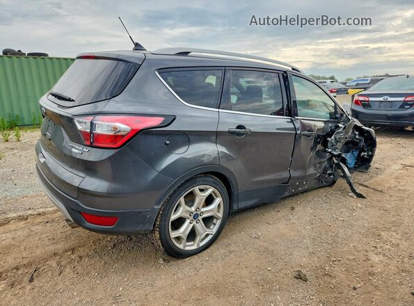 1FMCU9J91JUB98757 2018 FORD ESCAPE Gray Trasero derecho