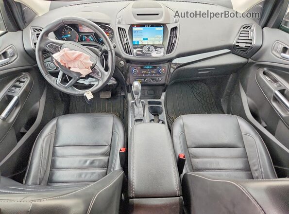 1FMCU9J91JUB98757 2018 FORD ESCAPE Gray Vista del salpicadero