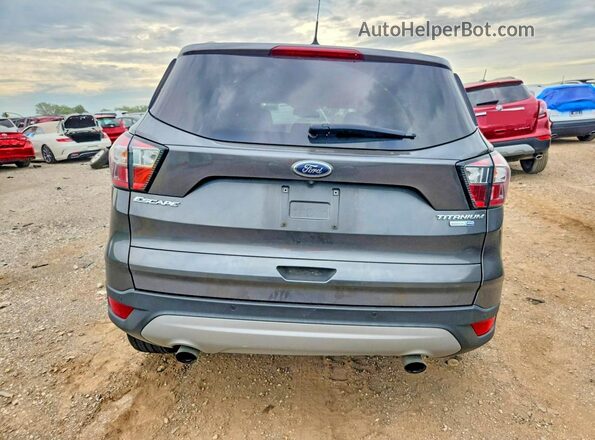 1FMCU9J91JUB98757 2018 FORD ESCAPE Gray Vista trasera