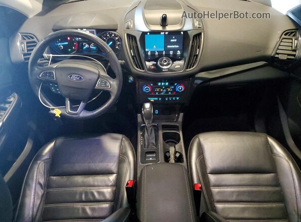 1FMCU9J91KUC54522 2019 FORD ESCAPE Charcoal Առջևի վահանակի տեսք