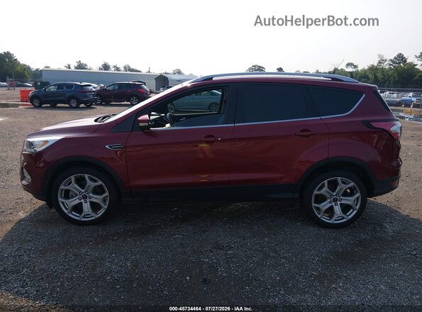 1FMCU9J92JUD55356 2018 FORD ESCAPE Красный Панорамный вид салона 360°