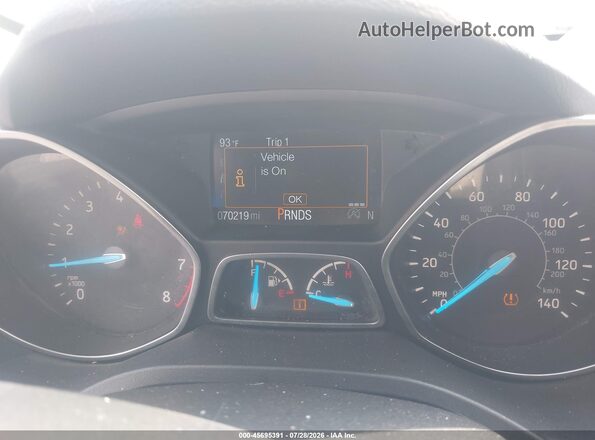 1FMCU9J92KUB84738 2019 FORD ESCAPE Yellow Vista de los asientos traseros