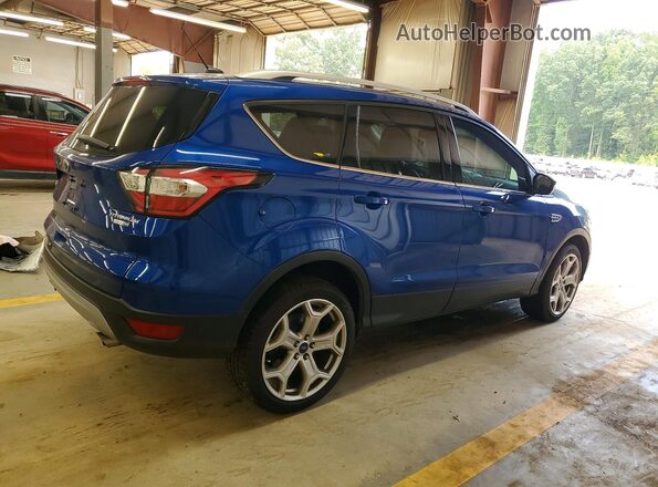 1FMCU9J93HUD86982 2017 FORD ESCAPE Blue Tył prawy
