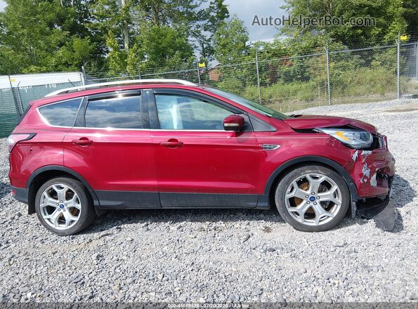 1FMCU9J93JUA34006 2018 FORD ESCAPE Red Widok wnętrza 360 stopni