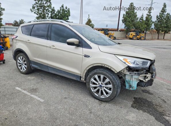 1FMCU9J93JUB55103 2018 FORD ESCAPE Beige Delantero derecho
