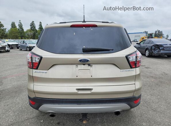 1FMCU9J93JUB55103 2018 FORD ESCAPE Beige Vista trasera