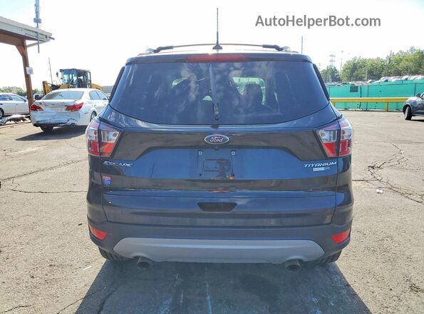 1FMCU9J93JUC49191 2018 FORD ESCAPE Black Rear view