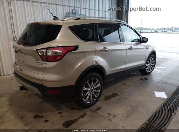 1FMCU9J93JUD37321 2018 FORD ESCAPE Gold უკანა მარჯვენა