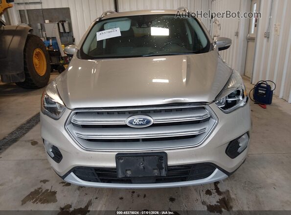 1FMCU9J93JUD37321 2018 FORD ESCAPE Gold ხელსაწყოთა პანელის ხედი