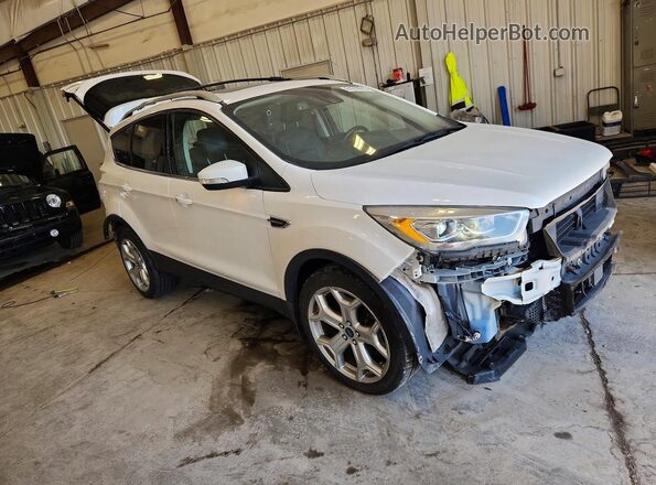 1FMCU9J93KUB16805 2019 FORD ESCAPE Белый Передняя правая четверть