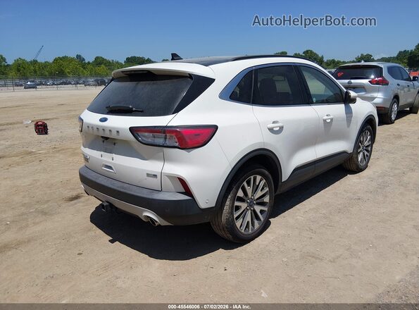 1FMCU9J93LUB15185 2020 FORD ESCAPE White Задня права чверть