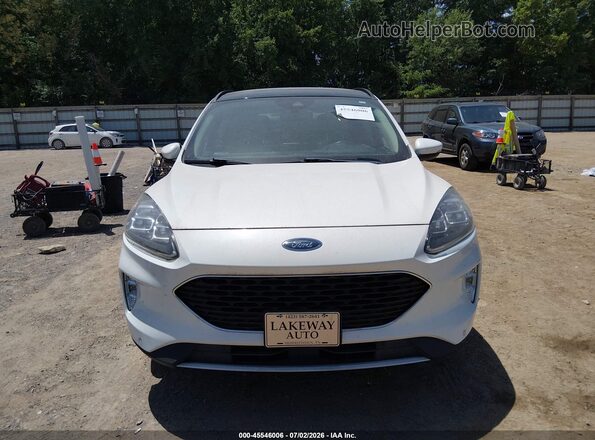 1FMCU9J93LUB15185 2020 FORD ESCAPE White Вид щитка приладів