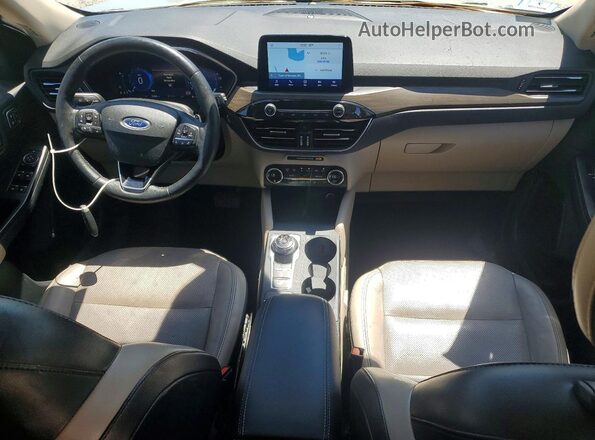 1FMCU9J93LUB16093 2020 FORD ESCAPE Silver Առջևի վահանակի տեսք