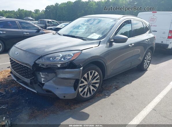 1FMCU9J93MUA55779 2021 FORD ESCAPE Black Przód lewy