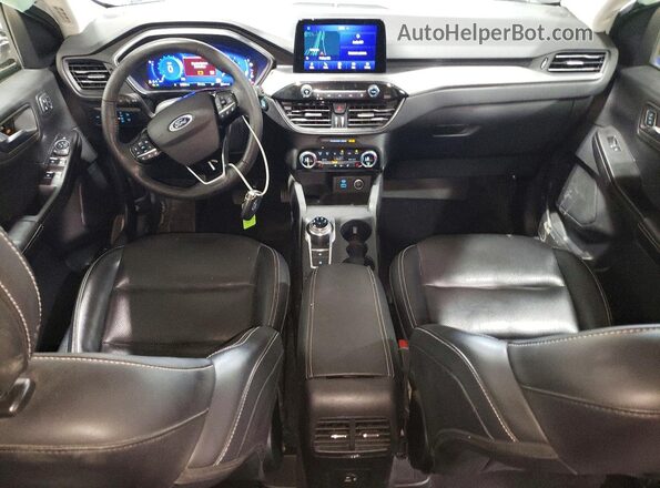 1FMCU9J93MUA77670 2021 FORD ESCAPE White Առջևի վահանակի տեսք