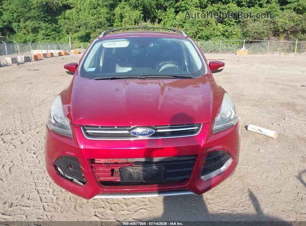 1FMCU9J94GUB84974 2016 FORD ESCAPE Red Instrument cluster view