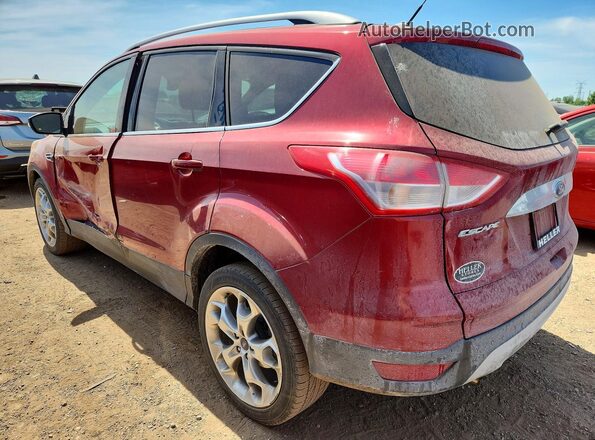 1FMCU9J94GUC70639 2016 FORD ESCAPE Red Задня ліва чверть