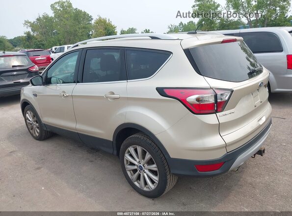 1FMCU9J94HUB65570 2017 FORD ESCAPE Champagne Հետևի ձախ