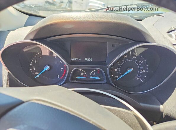 1FMCU9J94KUB51143 2019 FORD ESCAPE Gray ხელსაწყოთა პანელის ხედი