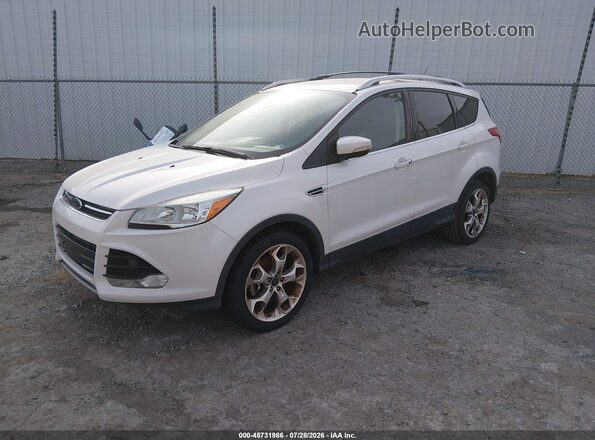 1FMCU9J95GUC88907 2016 FORD ESCAPE White Przód lewy