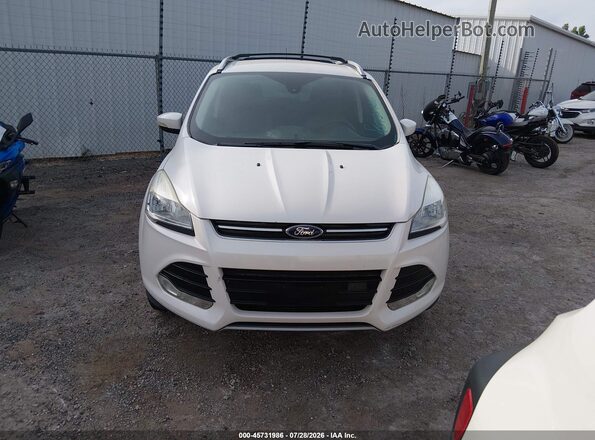 1FMCU9J95GUC88907 2016 FORD ESCAPE White Widok zestawu wskaźników