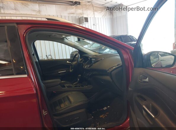 1FMCU9J95HUD75725 2017 FORD ESCAPE Burgundy Вид салону спереду