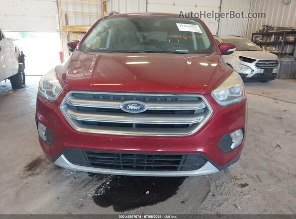1FMCU9J95HUD75725 2017 FORD ESCAPE Burgundy Вид спереду