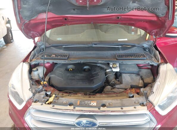 1FMCU9J95HUD75725 2017 FORD ESCAPE Burgundy Вид ззаду