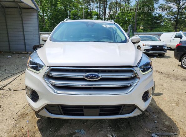 1FMCU9J95JUD46747 2018 FORD ESCAPE White Vista frontal