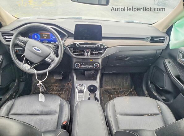 1FMCU9J95LUB32327 2020 FORD ESCAPE Silver Dashboard view