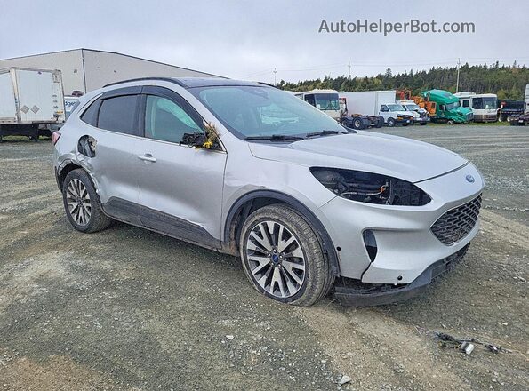 1FMCU9J95LUB32327 2020 FORD ESCAPE Silver Front right