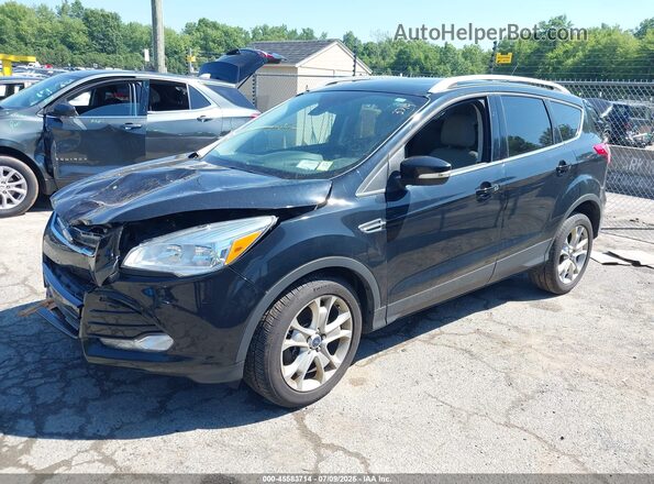 1FMCU9J96GUA88232 2016 FORD ESCAPE Black Առջևի ձախ երեք քառորդ տեսարան
