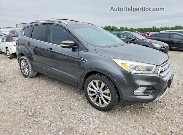 1FMCU9J96HUB08030 2017 FORD ESCAPE Серый Передняя правая четверть