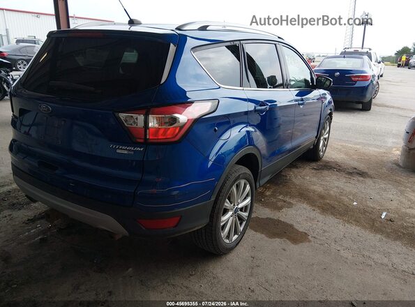 1FMCU9J96HUE57575 2017 FORD ESCAPE Blue Rear right