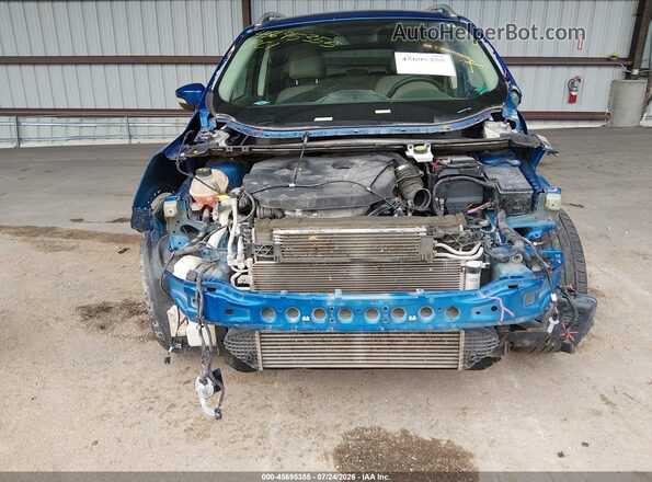1FMCU9J96HUE57575 2017 FORD ESCAPE Blue Front view