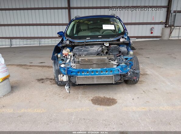 1FMCU9J96HUE57575 2017 FORD ESCAPE Blue Rear interior view