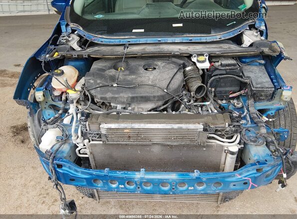 1FMCU9J96HUE57575 2017 FORD ESCAPE Blue Rear view