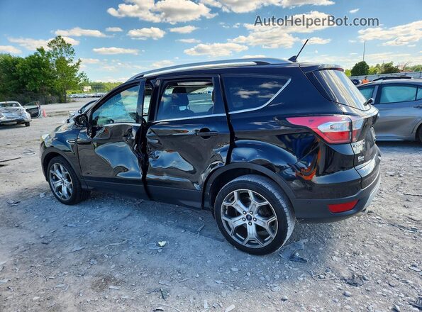 1FMCU9J96JUB40420 2018 FORD ESCAPE Black Задня ліва чверть