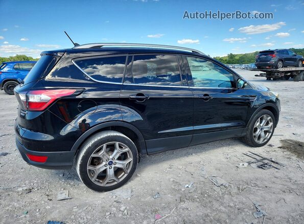 1FMCU9J96JUB40420 2018 FORD ESCAPE Black Задня права чверть