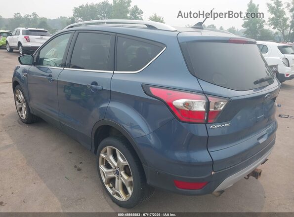 1FMCU9J96JUB59582 2018 FORD ESCAPE Blue Задня ліва чверть