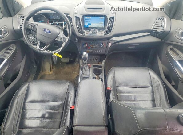 1FMCU9J96JUB87639 2018 FORD ESCAPE Blue Vista del salpicadero