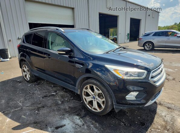1FMCU9J96KUB11615 2019 FORD ESCAPE Black Передня права чверть