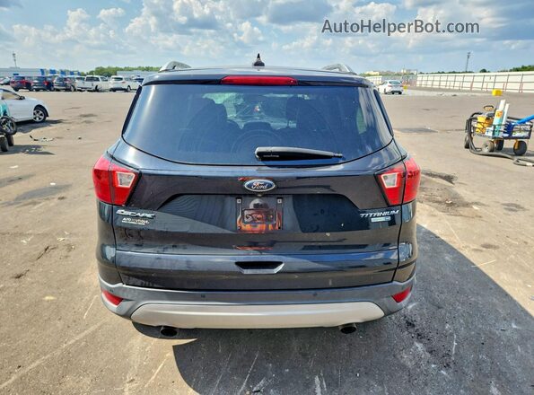 1FMCU9J96KUB11615 2019 FORD ESCAPE Black Вид ззаду