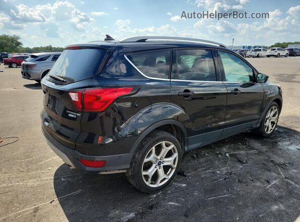1FMCU9J96KUB11615 2019 FORD ESCAPE Black Задня права чверть