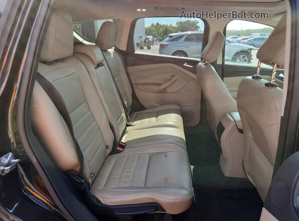 1FMCU9J96KUB11615 2019 FORD ESCAPE Black Вид задньої частини салону