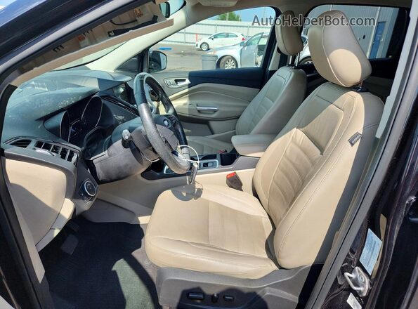 1FMCU9J96KUB11615 2019 FORD ESCAPE Black Вид салону спереду