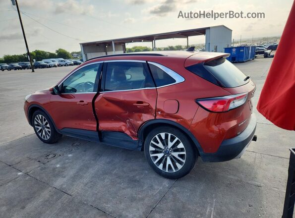 1FMCU9J96LUA80738 2020 FORD ESCAPE Orange Tył lewy