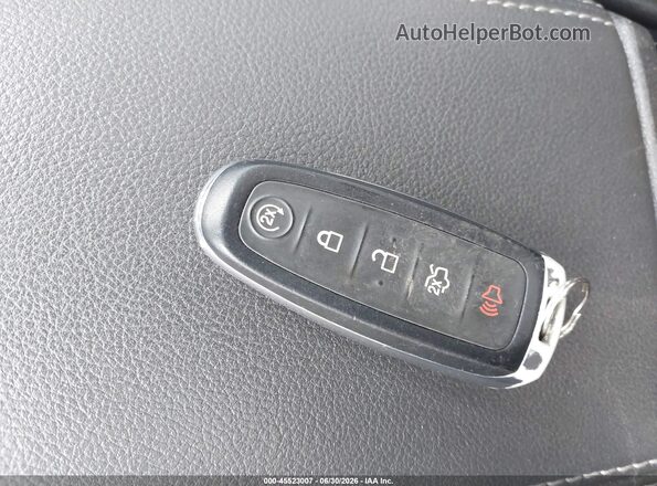 1FMCU9J97GUA40223 2016 FORD ESCAPE Gray Вид панелі приладів
