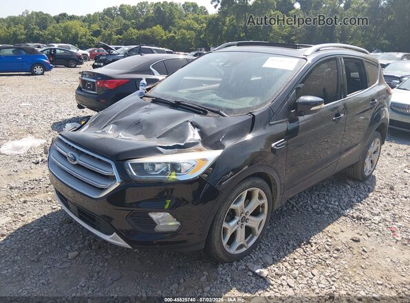 1FMCU9J97KUB47149 2019 FORD ESCAPE Black Przód lewy