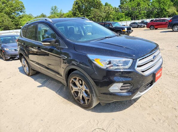 1FMCU9J97KUC18172 2019 FORD ESCAPE Черный Передняя правая четверть